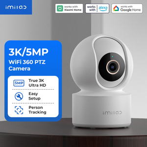 IMILAB 5MP 3K WiFi PTZ Security Camera 360 Degree Pan Tilt Zoom Person Tracking Indoor Pet Dog Baby Room Camera - Product Image 1