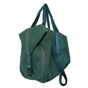 Bolsa de lona de poliéster impermeable y ligera de gran capacidad Unisex, logotipo personalizado, estilo informal de lujo, plegable para Fitness deportivo - Product Image 5