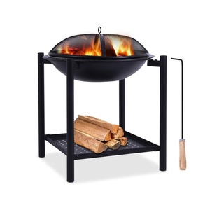 Diseño de lujo Reposapiés Pozo de fuego Patio trasero Jardín Quemador de madera Pozo de fuego para jardín y césped Pozo de fuego de hierro de metal de calidad superior - Product Image 1