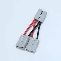 Connecteur d'alimentation OEM 175A 600V à courant élevé en nylon IP20, prise rapide durable pour batteries industrielles et systèmes de recharge de véhicules électriques