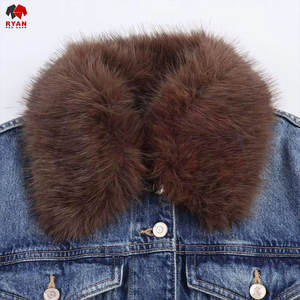 Veste en jean pour femme, style moderne et décontracté, couture de haute qualité, prix de gros, veste en jean avec col en fourrure - Product Image 3