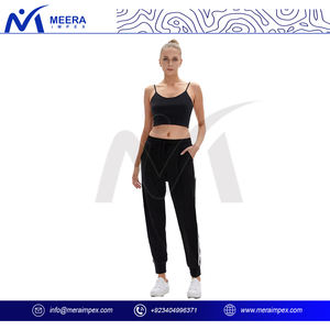 Joggers fuselés à taille haute de qualité supérieure pour femmes Vêtements de détente en coton mélangé ultra-doux avec poches XS-XXL tailles Low Mid Breathable - Product Image 5