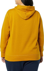 Sweat à capuche épais pour femmes de haute qualité surdimensionné épaule tombante personnalisable Streetwear imprimé avant saison d'hiver - Product Image 3