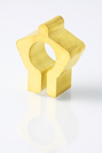 FILTO PROTILES Laiton demi-rond 13x4.5mm Cuivre à décor fin pour menuiserie - Product Image 5