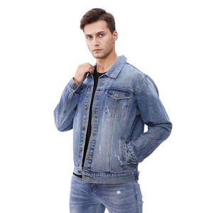 Chaquetas de mezclilla contemporáneas para hombre, venta al por mayor, moda elegante y duradera por encargo - Product Image 6