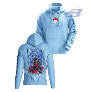 Sweat-shirt à capuche Madara Ghost of Uchiha Anime unisexe, sweat-shirt à capuche anime de haute qualité, sweat-shirt graphique anime personnalisé avec n'importe quel personnage - Product Image 1