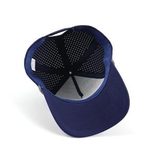 หมวกกีฬาแบบมีรูเจาะ5แผงหมวกเบสบอลผลิตจากยางแพตช์หมวกกอล์ฟแบบมีรูพรุนกันน้ำได้จากผู้ผลิตในเวียดนาม - Product Image 5