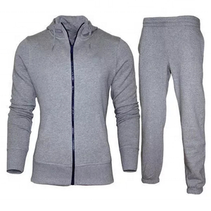 Survêtements à fermeture éclair pour hommes veste et pantalon à fermeture éclair complète vêtements de sport et de sport vêtements de jogging vêtements d'entraînement de fitness - Product Image 4