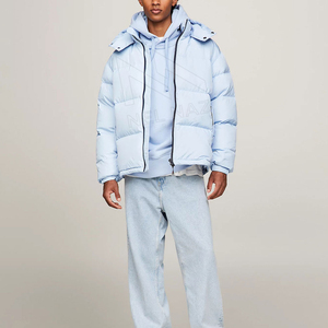 2026 nouveau gros personnalisé hommes col montant hiver imperméable rembourré bulle veste matelassée extérieur personnalisé bouffant veste pour hommes - Product Image 4