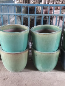 [Leo Nguyen Le] - Vente en gros de pots de fleurs en céramique vernissée pour jardin extérieur/intérieur - vase à plantes en argile - Product Image 3