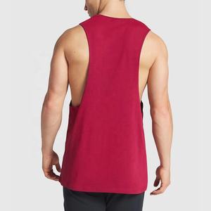 Camiseta sin mangas para gimnasio de hombre, talla grande, personalizada, transpirable, cómoda, para fitness, OEM, ODM, 100% algodón, estilo urbano, venta al por mayor - Product Image 6