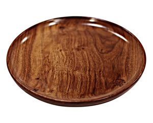 Assiettes de service écologiques en bois d'acacia antique gravé pour la maison, assiette à fruits, 100% haute qualité, nouveau prix, taille personnalisable - Product Image 5
