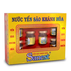 Nido de pájaro de calidad superior, comida preciosa para beber, embalaje ISO en tarro, fabricante vietnamita