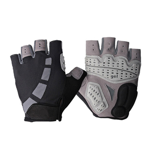 Respirant demi-doigt lavable anti-dérapant anti-chocs gants de cyclisme pour hommes femmes personnalisables gants de vélo de route de haute qualité - Product Image 4
