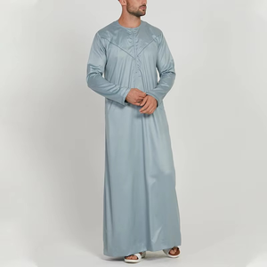 Túnicas de Algodón Estilo Saudí 2025, Ropa Casual Transpirable y Ligera, Moda para Eid, Ramadán y Hajj, Buen Precio, la Mejor para Musulmanes - Product Image 2