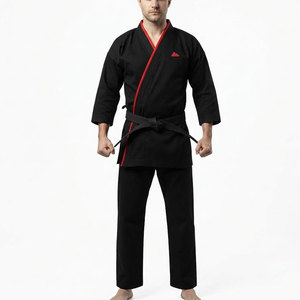 Uniforme de Karate de Alta Calidad para Hombre, Ligero, de Secado Rápido, Personalizable, Ropa de Entrenamiento de Artes Marciales, Transpirable, de Lona - Product Image 1