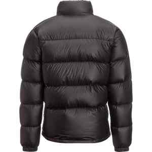 Abrigo acolchado impermeable de alta calidad personalizado para hombres con cuello levantado y logotipo frontal moda de invierno - Product Image 2
