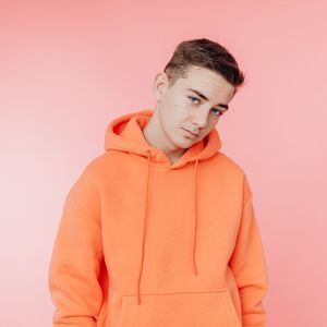 Sweat à capuche épais pour homme, en molleton uni avec poches, différentes couleurs et tailles disponibles - Product Image 4