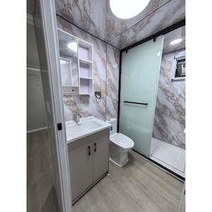 Maison préfabriquée mobile durable et robuste de 40 pieds, 3 chambres, blanche, modulaire, pour les zones rurales en Pologne - Product Image 4