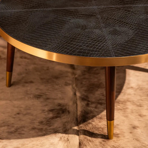 Brown Antique Coffee <b>Table</b> <b>for</b> Home Hotel Living Room Center <b>Table</b> Creative Furniture Modern Design Metal Furniture Side <b>Table</b> - Product Image 2