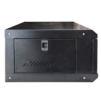 Armoire de serveur de centre de données sur pied de 19 pouces, 4U, en acier SPCC, armoire réseau pour équipement informatique en stock