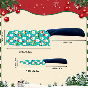 Juego de 6 Cuchillos de Chef de Cerámica Premium con Mango de Plástico para Caza de Grandes Animales y Aventuras al Aire Libre, Más Vendidos, Entrega Rápida - Product Image 2