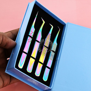 ขนตาปลอมแบบแยก90องศาแหนบขนตาปลอมแบบเส้นใยปรับความยาวได้45องศา - Product Image 1