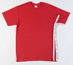 Por encargo 100% algodón broches cierre rehabilitación camiseta después de la recuperación del Hospital lado rápido Scrubs para el fabricante de vestidos de pacientes - Product Image 4