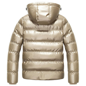 Chaqueta acolchada premium con cremallera completa para hombre, corte ajustado, marca privada, nueva llegada. - Product Image 6