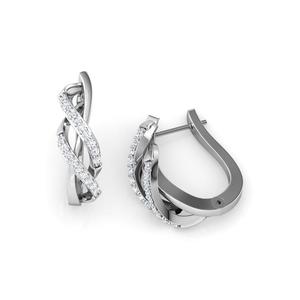 Lab Grown Diamond Studs 14K Pendientes de oro sólido amarillo Regalos de aniversario Lab Diamond Solitaire Pendientes F Color VS1 Claridad - Product Image 5