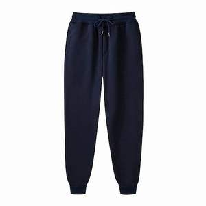 Pantalon de survêtement brodé mi-décontracté unisexe pantalon de sport ample à jambe droite 100% coton fabriqué au Bangladesh - Product Image 5