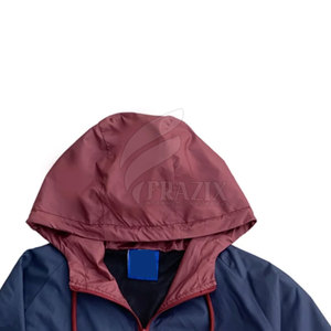 Trajes cortavientos de nailon Reversible de doble deslizador para hombre 2024 Panel Work OEM de dos piezas de ajuste regular de talla grande de secado rápido para - Product Image 2