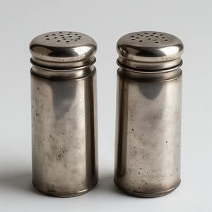 Élégant moulin à sel et à poivre en bois avec poignée rustique sculptée artisanalement offrant un accent décoratif pour les intérieurs de salle à manger - Product Image 1