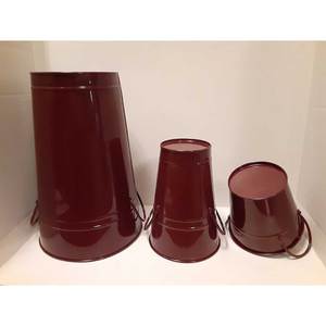 Lo último en macetas de metal en maceta martillada a precio mayorista, floreros de metal elegantes para la decoración del hogar y del hotel - Product Image 5