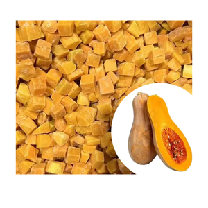 Morceaux de citrouille congelés IQF avec goût naturel doux sans additifs longue durée de conservation pour l'exportation d'aliments surgelés et l'utilisation Horeca - Product Image 3
