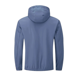 Veste Softshell Imperméable Durable à Fermeture Éclair pour Hommes Coupe-Vent Respirant Hiver Randonnée Camping en Plein Air - Product Image 2