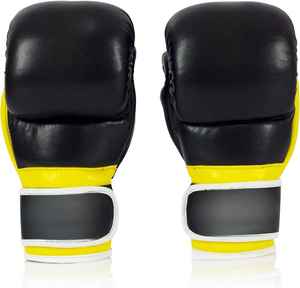 Gants de sport de boxe en cuir pour se battre en plein air respirants décontractés - Product Image 6