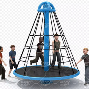 Aire de jeux extérieure de qualité publique HP-OPSW 065 avec structures d'escalade durables - Product Image 1
