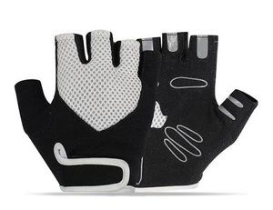 Breathable Summer Half <b>Finger</b> Mountain <b>Bike</b> Riding Gloves for Men & Women Anti-Slip Fitness Cycling Shock Absorbing Gel Palm - Product Image 1