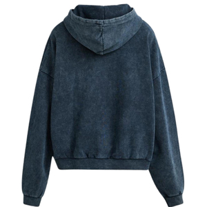 แจ็กเก็ตมีฮู้ดสไตล์สตรีทสำหรับผู้ชายผ้าฝ้าย100% ปักลายล้างหิมะ - Product Image 6