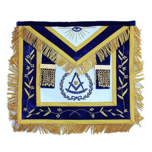 Masonic Regalia Master Mason Delantal Craft Masonic Delantal Masonic Regalia Blue Lodge Delantal Craft Provincial/Metropolitan Full Dress - Product Image 1
