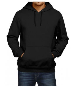 Personalizado de los hombres 100% de algodón mezclado peso pesado 350GSM sudaderas con capucha Transferencia de Calor impresión Logo diseño frontal OEM ODM personalizado - Product Image 2