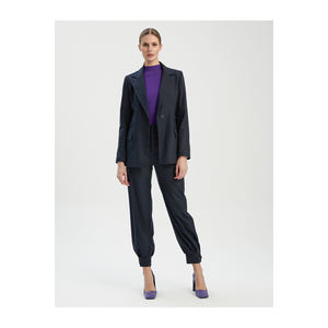 Chaqueta con bolsillos y detalles en mezcla de viscosa para mujer BGN Turkey W24J072 - Product Image 2