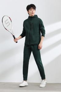 Conjunto Deportivo de 2 Piezas de Primera Calidad 2025, Chándal con Logotipo Personalizado al por Mayor, Tela de Felpa, Ropa Deportiva para Correr y Gimnasio para Hombre - Product Image 3