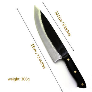 Cuchillo de Cocina Forjado a Mano de 8 Pulgadas con Mango Ergonómico, Cuchillo Profesional para Cortar, Filetear y Deshuesar Pescado - Product Image 3