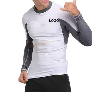 Protector contra sarpullidos para surf elástico de manga larga para hombre, protección solar UPF 50 +, tela transpirable de secado rápido para surf y buceo - Product Image 5