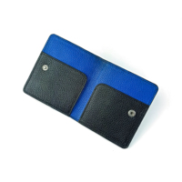 Dompet Saku Kartu Kredit Pria 2023 Kotak Hadiah Kulit Asli Kelas Atas Mode Pendek 10.5*9.5*2Cm Dapat Disesuaikan 2-5 Hari Pria, Pria