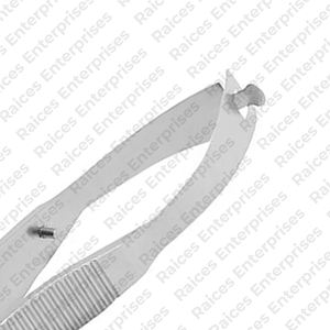 Tijeras de capsulotomía con fuente de alimentación manual de acero inoxidable, servicio OEM, instrumento médico, tijeras de capsulotomía en ángulo Vannas - Product Image 5