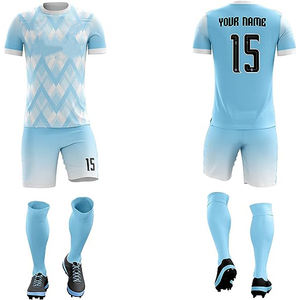 Uniforme de Fútbol Personalizado 2024 de Alta Calidad con Logotipo, Nombre y Número Impresos, Diseño de Ropa Deportiva de Fútbol del Club Nacional de Túnez - Product Image 4