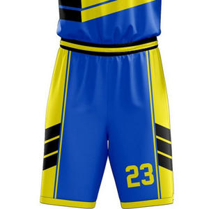 Ensembles d'uniformes de basket-ball à sublimation personnalisée le plus récent ensemble d'uniformes de basket-ball à sublimation à bas quantité minimale de commande - Product Image 6